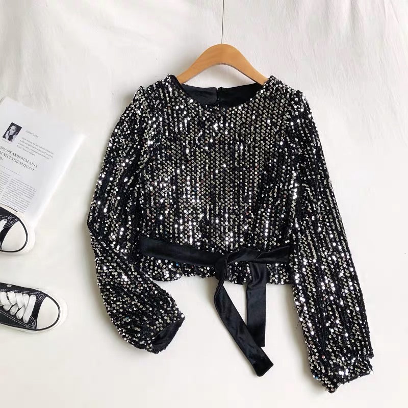 Cara Sequin Backless Top | Made For Her ...